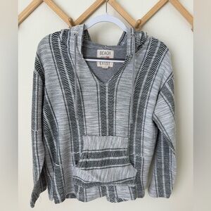 Beach By Exist Hooded Woven Top